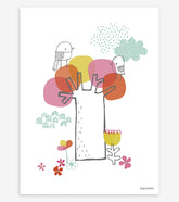 HELLO SUNSHINE - Affiche enfant - Les oiseaux